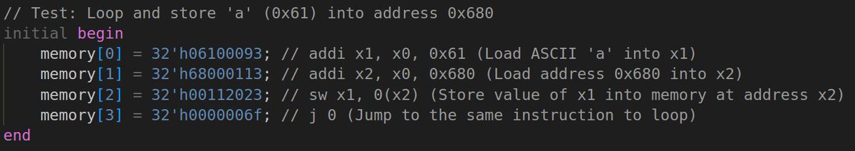 Bayo7x's tweet image. My RISC-V core running on real hardware and comunicating through UART! 
The core is not yet finished but I needed some real world feedback to get some motivation : ))