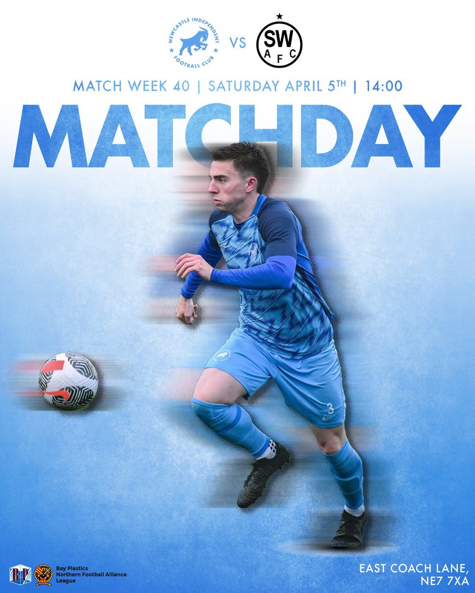 Newcastle Independent FC (@nifc_goat) on Twitter photo ποΈ Saturday 5th April
π <a href="/StobbyAFC/">Stobswood Welfare</a>
π East Coach Lane, NE77XA
β° 14:00 KO ποΈ Saturday 5th April
π <a href="/StobbyAFC/">Stobswood Welfare</a>
π East Coach Lane, NE77XA
β° 14:00 KO