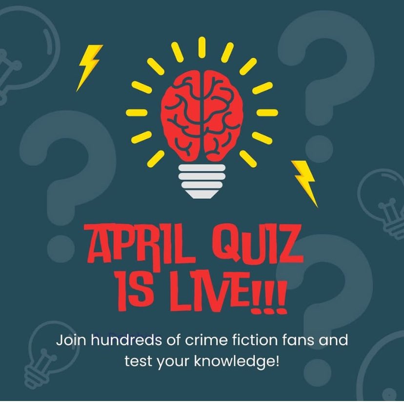 Have you tried the April #crimefiction #quiz yet? interviewroomone.com/quiz-time/