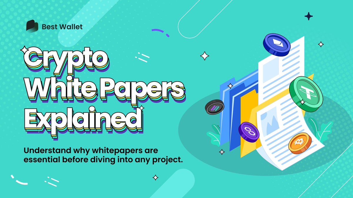 What Is a Crypto Whitepaper? 📝

A crypto whitepaper is a document written by a project’s team that explains what the project is, how it works, and what it aims to solve.

It usually includes key details like the project’s goals, technology, tokenomics, roadmap, and how the token