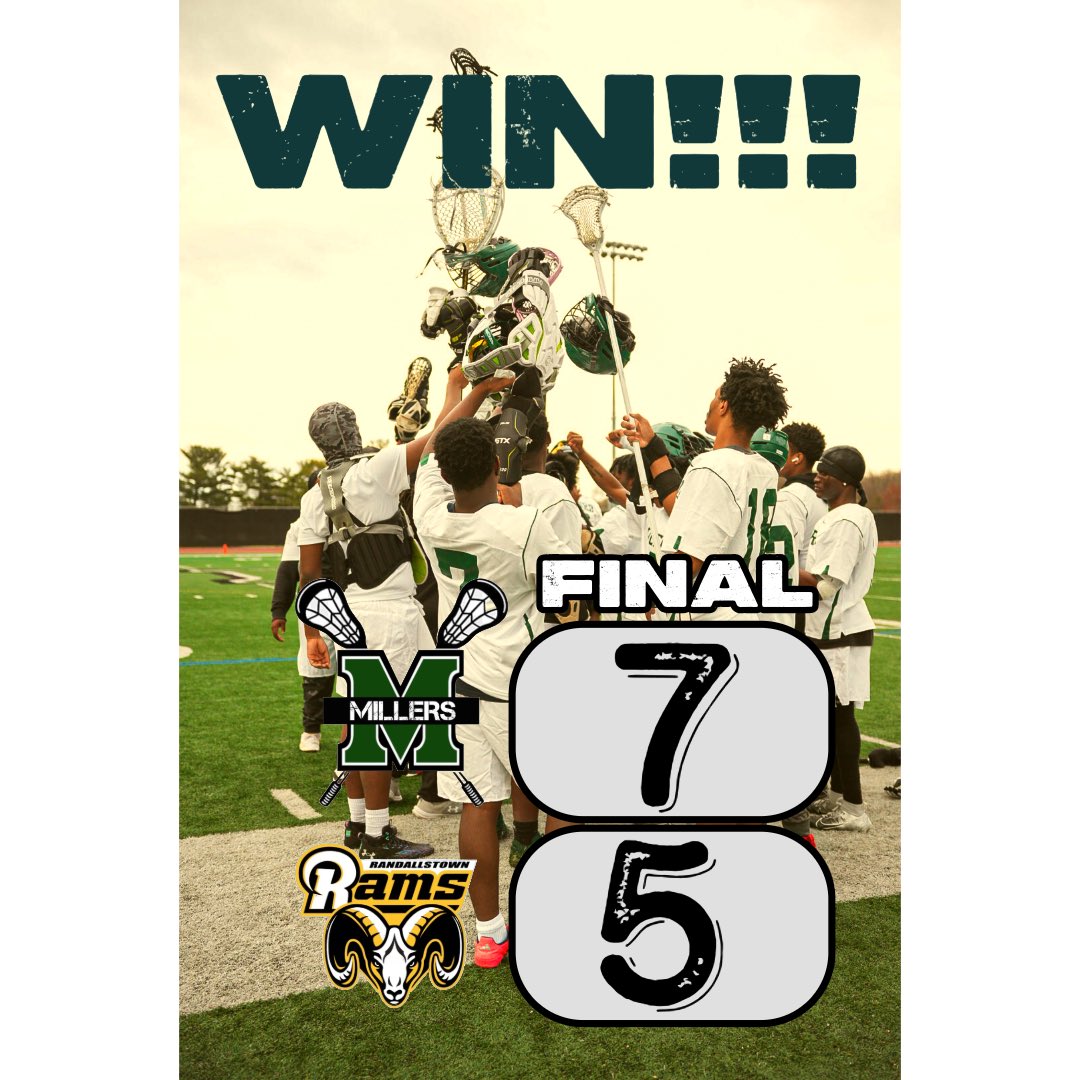 We’re now 2-2…

Next game will be home, Wednesday vs Overlea…

#MillerPride🥍✨🍀