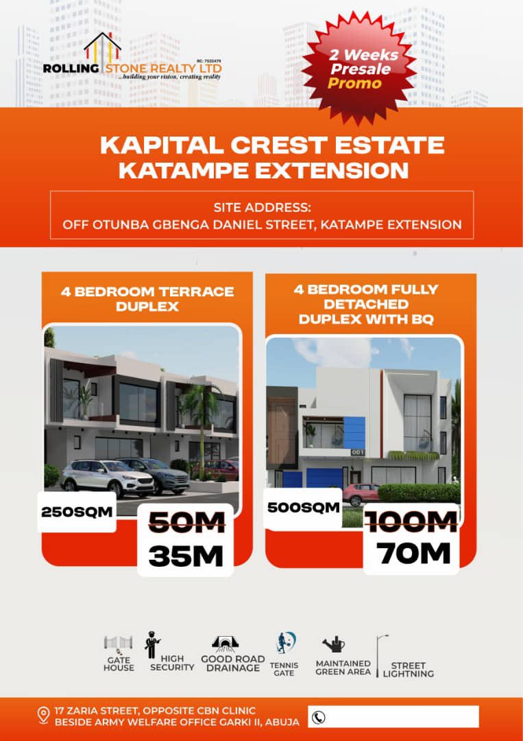 I can be ur Abuja property plug, As low as 5Million naira you can own a land in Abuja, I can be ur guide in land acquisitions and property management….