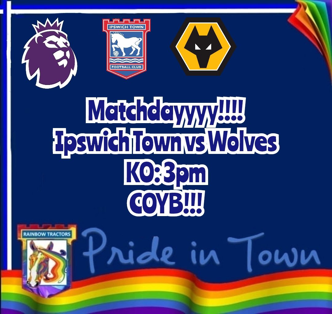 Matchdayyyy!!!!! Let's follow up Wednesday's win with another this afternoon! Uppa Towen!!!

Get your predictions in via the link below! #itfc 

surveyheart.com/form/67f0dab47…