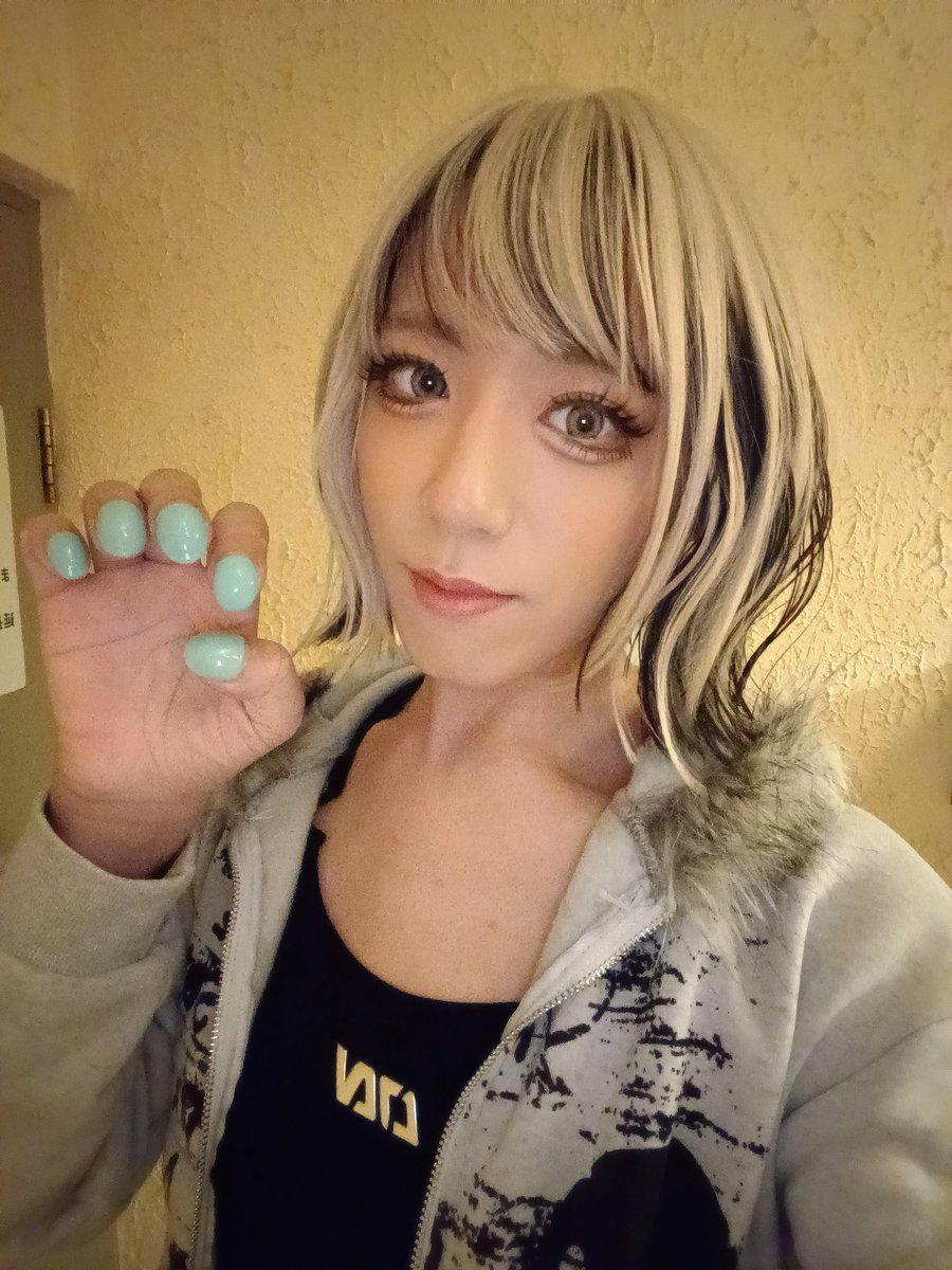 バリでかいネイル💅
 #女装  #男の娘  #女装男子