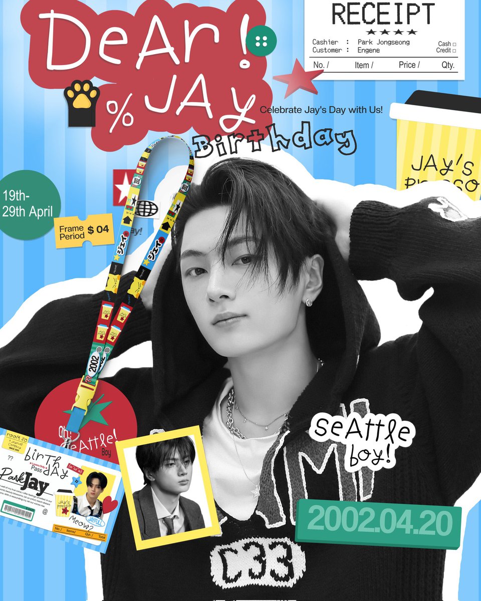Bluejays_INA's tweet photo. {Media Partner}

★’  #𝗗𝗘𝗔𝗥𝗝𝗔𝗬 : ʻJay Photoframe Event’
by 
@j8aey and @belovedshen (instagram)

📇  Available from 19 - 29 April 2025
📍 Place on thread 🔜

Let’s create more memorable memories by tagging us and using the hastag #DearJay & #HappyJayDay

#JAY #엔하이픈 #제이