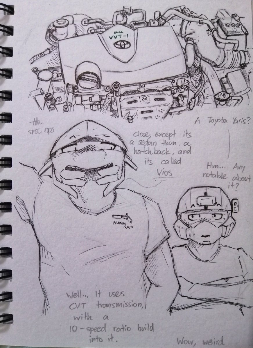 AlanSpecOps's tweet photo. Back to random sketching :p https://t.co/PcMaQJj537