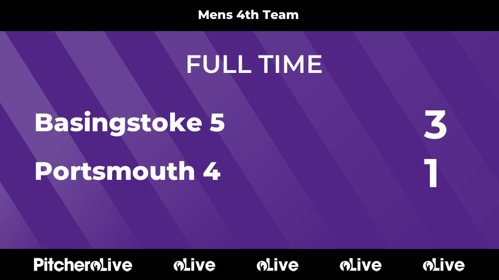 FULL TIME: Basingstoke 5 3 - 1 Portsmouth 4
#BASPOR #Pitchero
portsmouthhc.co.uk/teams/226478/m…
