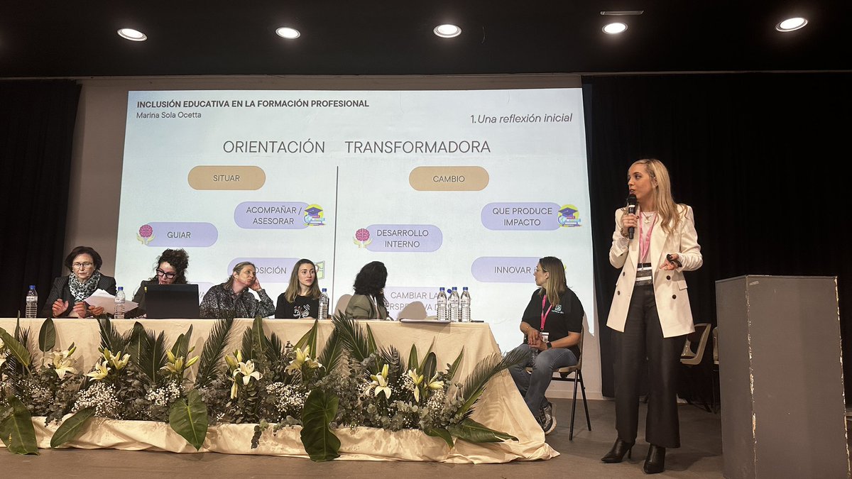 Me ha encantado como Marina Sola Ocetta aborda la Inclusión educativa en la formación profesional. Gracias <a href="/Marina_jdm/">Marina Sola</a>