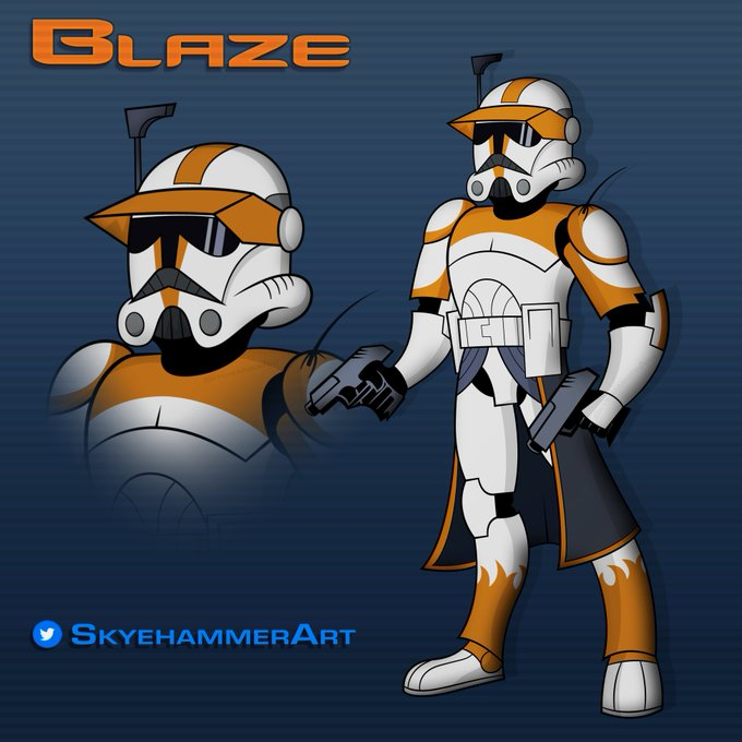 SkyehammerArt's tweet photo. 212th Legion Commander Blaze renered in the the 2003 #CloneWars to the 3d Show.

#starwarsedit #starwarsfanart #clonewars #tcw #clonewars2003 #genndytartakovsky #tcw #swtor #2003clonewars #swtorart #clonetrooper https://t.co/D6f8zFTzJJ