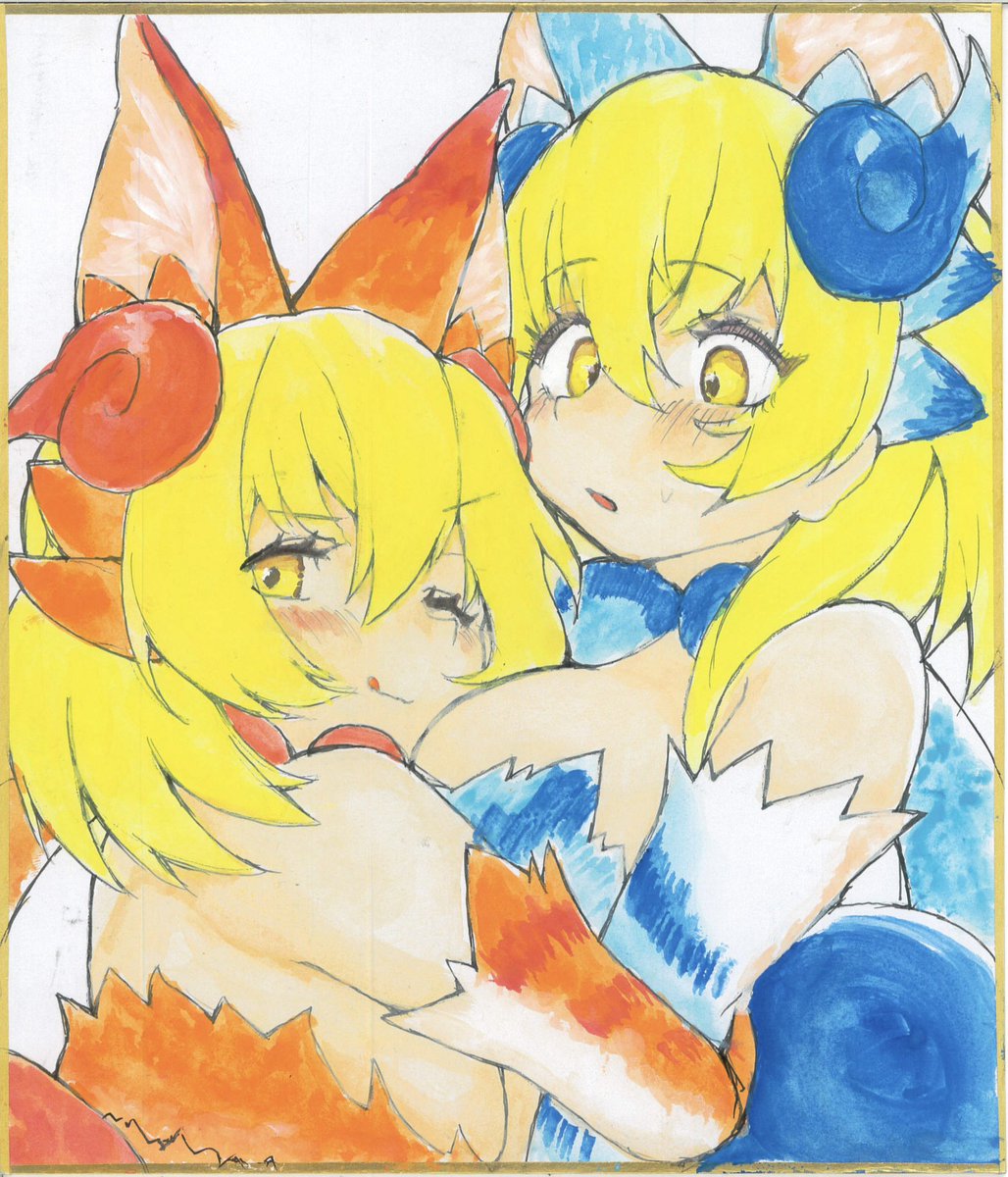 京都フレチで委託したもの②
※シーサーバルのMは会場で描き加えました 