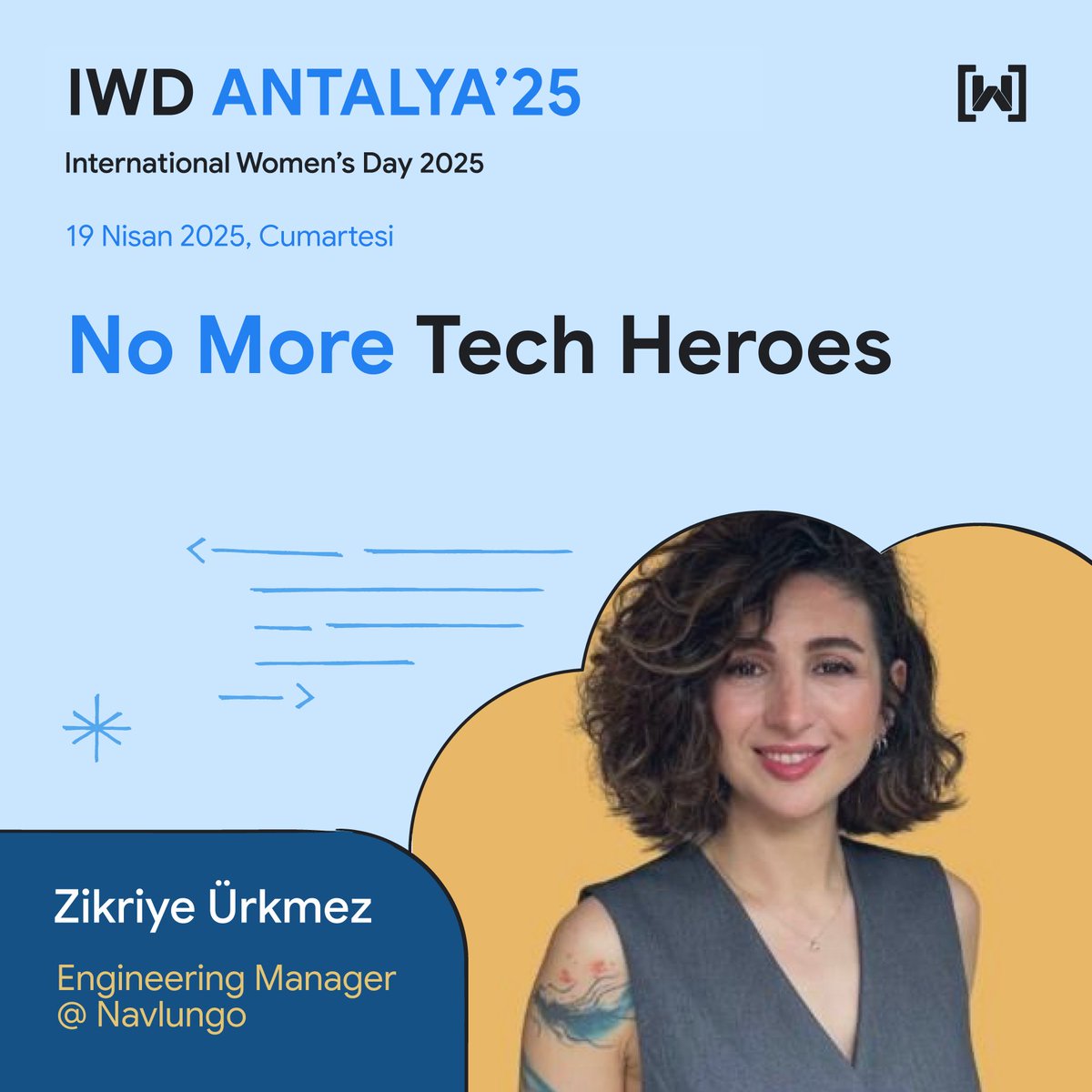 GDG & WTM Antalya (@gdgantalya) on Twitter photo Navlungo’da Engineering Manager olarak görev yapan Zikriye Ürkmez 19 Nisan'da IWD ANTALYA 25'de
👉 Detaylar ve kayıt için: kommunity.com/gdg-antalya/ev…
<a href="/ZikriyeUrkmez/">Zikriye Ürkmez</a> Navlungo’da Engineering Manager olarak görev yapan Zikriye Ürkmez 19 Nisan'da IWD ANTALYA 25'de
👉 Detaylar ve kayıt için: kommunity.com/gdg-antalya/ev…
<a href="/ZikriyeUrkmez/">Zikriye Ürkmez</a>