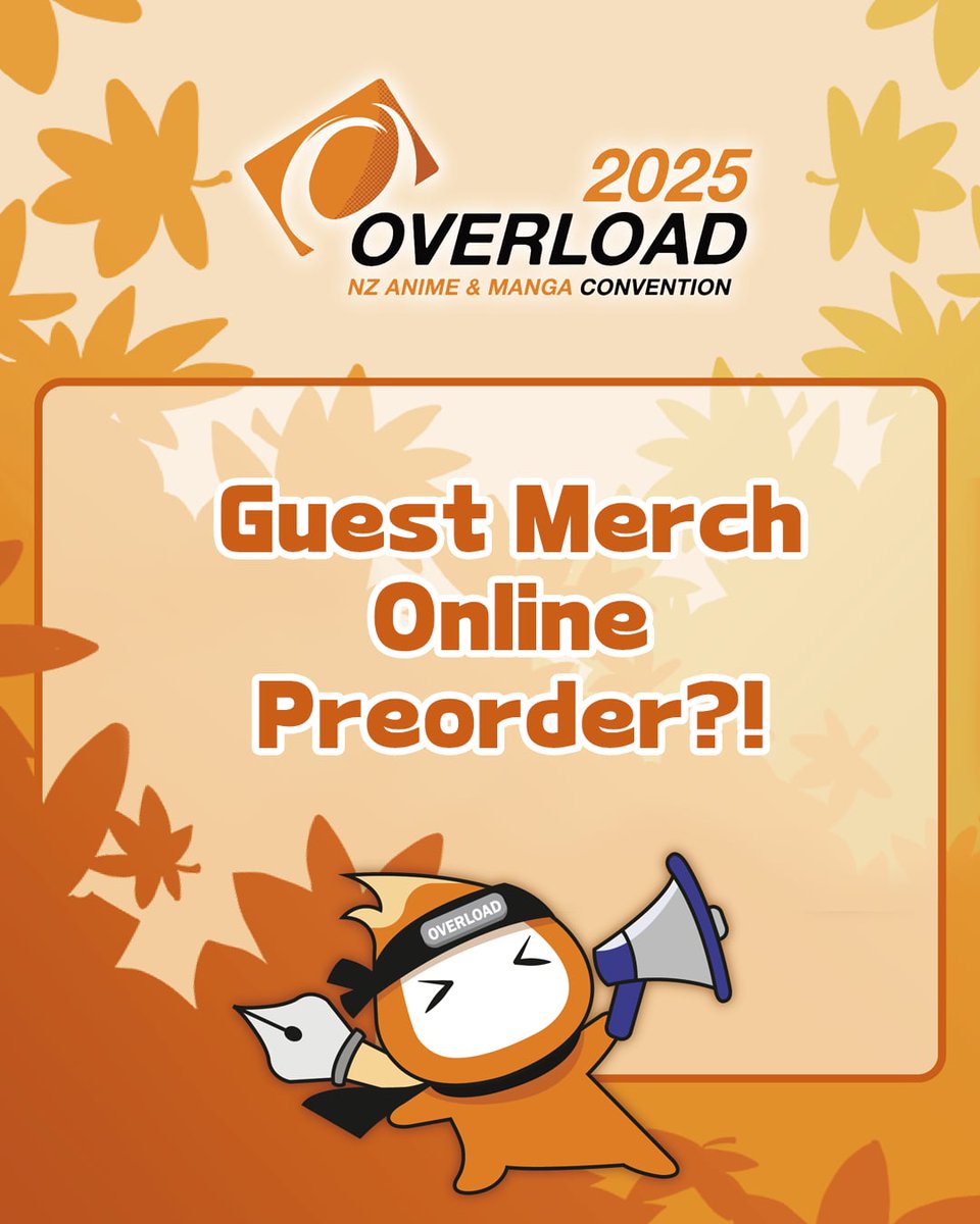 OverloadNZ's tweet image. Preorder guest merch online and secure autograph tokens ahead of Overload 2025?! If you want to know how and when, turn on notifications so you don’t miss out! More details coming soon… stay tuned 👀
