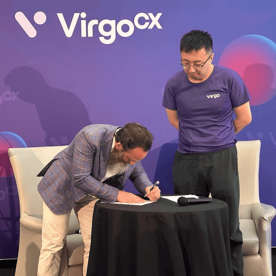 Here we go! ✍️📄

Agreement in place with @VirgoCX, signed and completed.