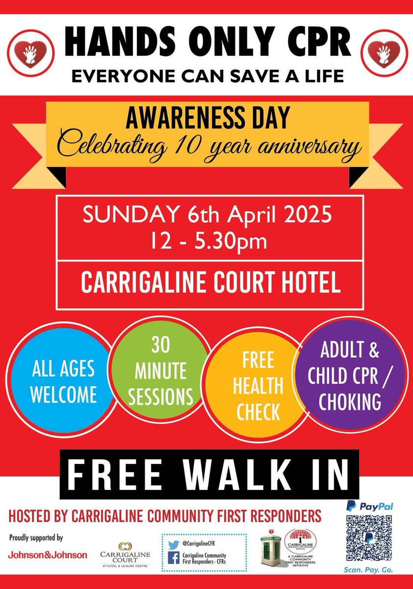 Pleae helps spread the word to encourage family, friends clubmates come along to our FREE CPR-Choking awareness day and learn some basic life-saving skills.🚨You never know when you might need these life-saving skills for real 🚨 #CPRSavesLives #checkcallcompressshock