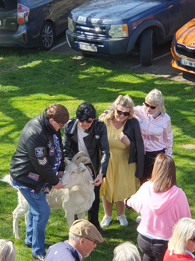 Captains Drive In 2025...star of the show is our mascot...