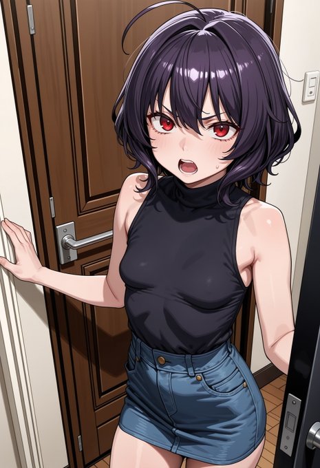 焦っている妹
妹「お兄ちゃん、私の部屋に侵入者が! 早く来て!」
僕「なにッ!」 ※ヤモリでした 