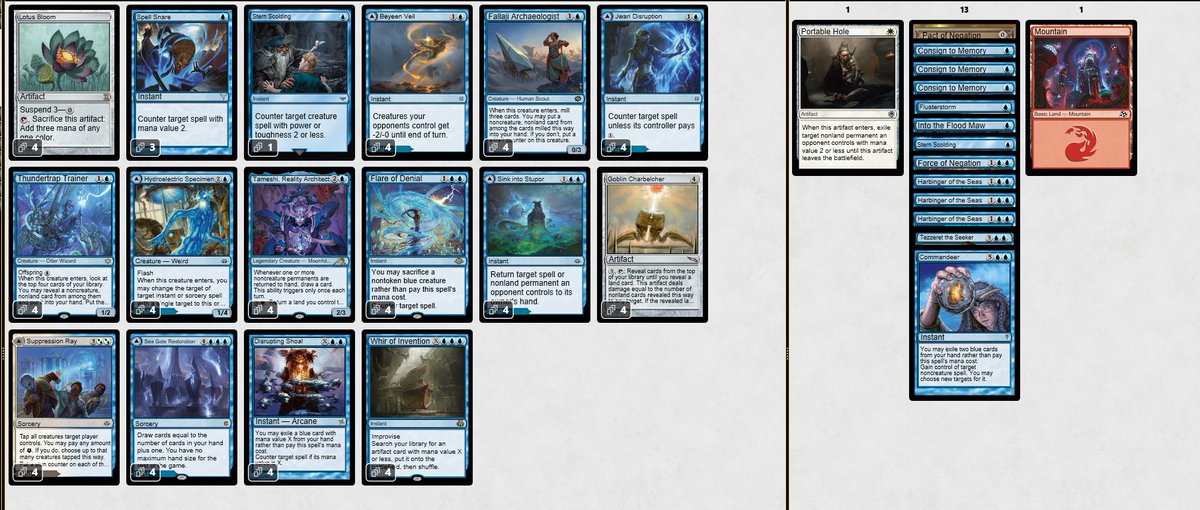 split the modern challenge final with belcher🫡
played kinda bad but the deck is 🔥🔥🔥