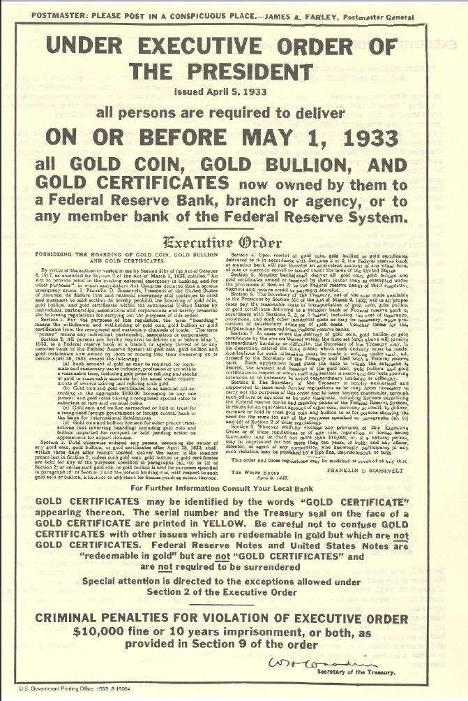 Documenting ₿itcoin 📄 (@documentingbtc) on Twitter photo The mysterious inventor of Bitcoin, going only by the username Satoshi Nakamoto, set April 5th—today—as their birthday. No one knows why for sure, but the date may be symbolic: it’s the same day the U.S. ordered citizens to turn in their gold under Executive Order. The mysterious inventor of Bitcoin, going only by the username Satoshi Nakamoto, set April 5th—today—as their birthday. No one knows why for sure, but the date may be symbolic: it’s the same day the U.S. ordered citizens to turn in their gold under Executive Order.