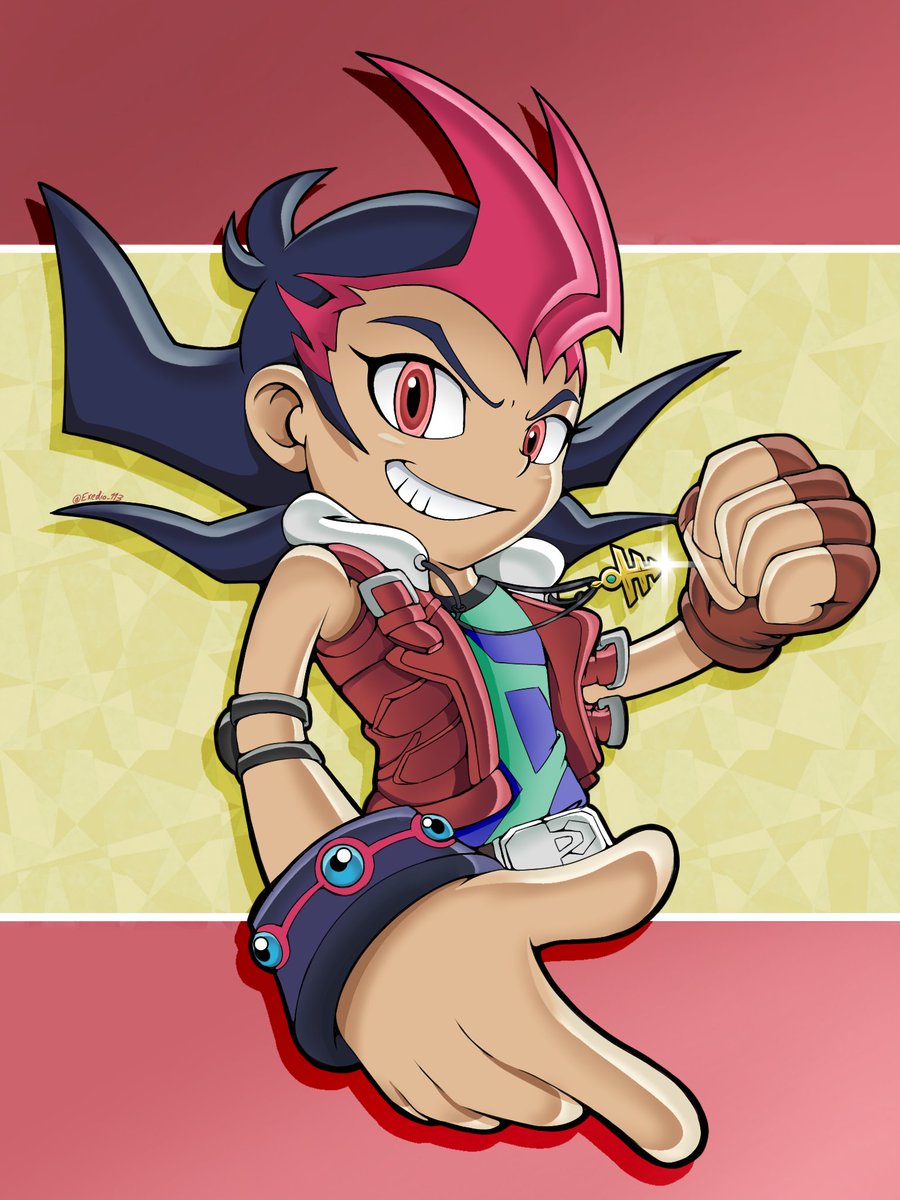 Yuma in Sonic Adventure style ✨
#遊戯王ZEXAL
