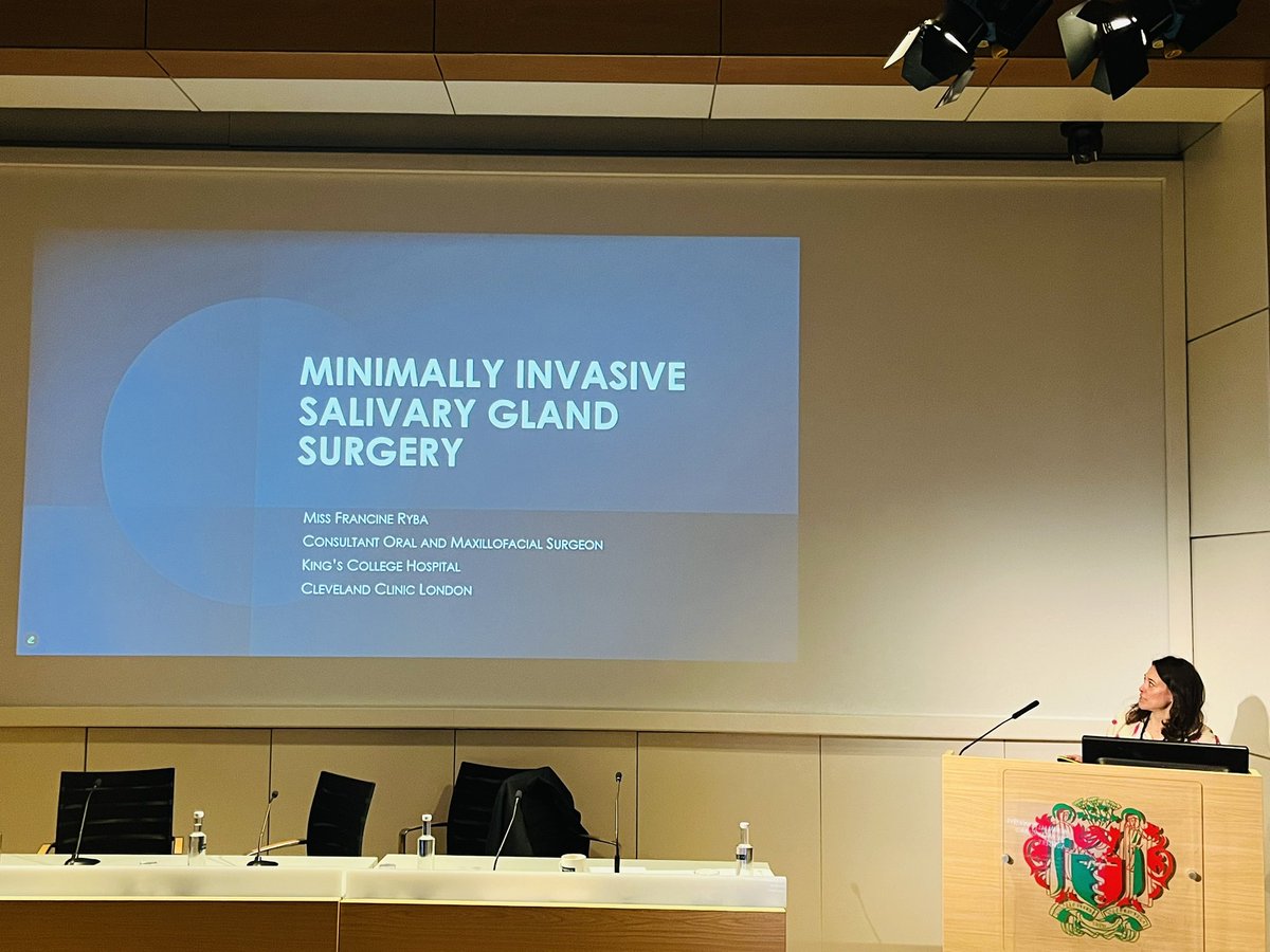 RSM Oral and Maxillofacial Surgery (OMFS) Section (@rsm_omfs) on Twitter photo Fascinating presentation on Minimally invasive salivary gland surgery with Miss Ryba and Mr Thomas <a href="/BAOMSOfficial/">BAOMS</a> <a href="/FDS_RCS/">The Faculty of Dental Surgery</a> <a href="/jtg_baoms/">Junior Trainee Group - BAOMS</a> <a href="/WomenSurgeonsUK/">Women in Surgery</a> #UMAX2025 Fascinating presentation on Minimally invasive salivary gland surgery with Miss Ryba and Mr Thomas <a href="/BAOMSOfficial/">BAOMS</a> <a href="/FDS_RCS/">The Faculty of Dental Surgery</a> <a href="/jtg_baoms/">Junior Trainee Group - BAOMS</a> <a href="/WomenSurgeonsUK/">Women in Surgery</a> #UMAX2025