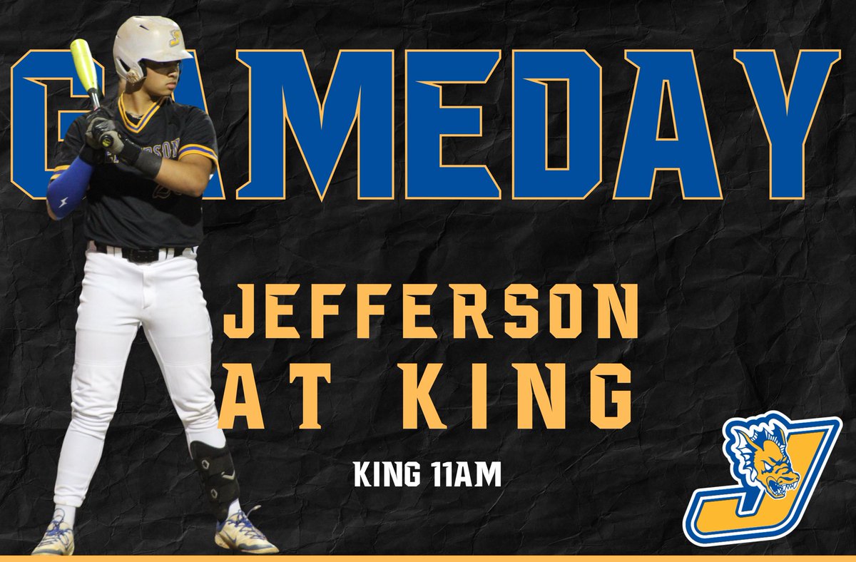 The Dragons are at King today. First pitch 11am. #dragons <a href="/813Preps/">813Preps</a> <a href="/tampajhs/">TampaJHS</a>