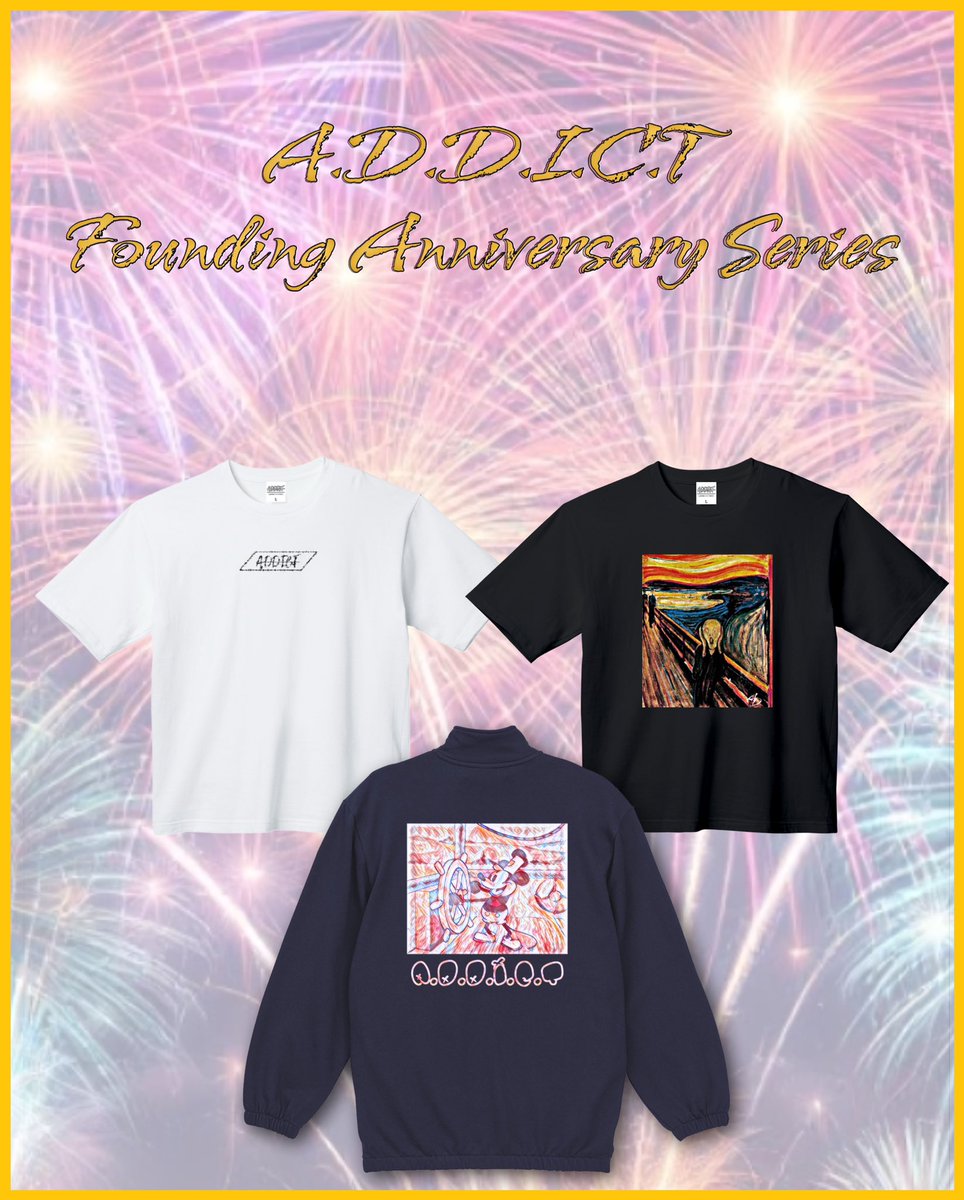addict_snkrs27's tweet photo. A.D.D.I.C.T Founding Anniversary Event

Comming Soon...

⚠️本ポストは
下記内容の対象ポストになります📮

------------------------------

❶@addict_snkrs27 をフォロー✅

❷本アカウント( @addict_snkrs27 )が
投稿する「#AD記念祭2025」 が
記載されたポストを
〈リポスト & いいね〉 
していただいた方の中から、

🎫定価販売イベント 無料招待抽選券
🎁 Founding Anniversary Limited Item
を〈抽選〉でプレゼント🔥