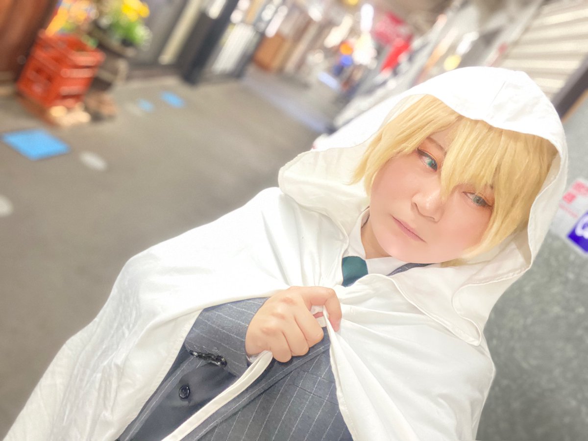 zero__karasu's tweet image. Cosplay ⚠︎祝装 捏造衣装⚠︎

……写しなんか
見せびらかしてどうするんだ。

山姥切国広 

 #仙スト  #コスプレス