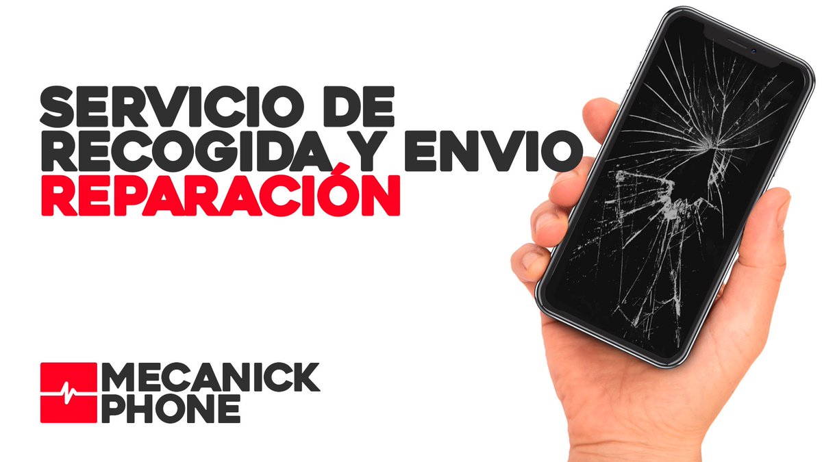 🧑‍🔧🔁Sí, ... estás de suerte! Nosotros nos encargamos de todo.
REPARA YA TU DISPOSITIVO: SERVICIO DE RECOGIDA Y ENTREGA mecanickphone.com/#!/REPARACI%C3…