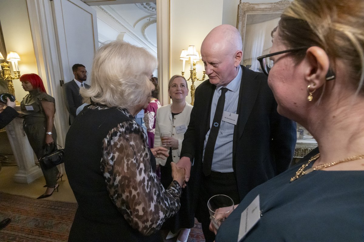 A pleasure to meet the Queen 1 April in celebration of <a href="/safelives_/">SafeLives</a> 21 birthday. We talked about what brought me into the sector and our musical interests. Photograph by ian@ianjonesphoto.co.uk @aafda6