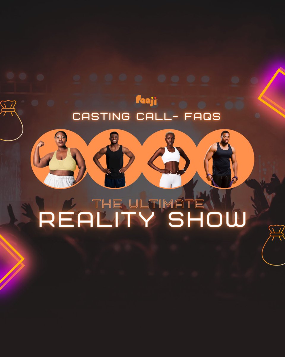Faajiproduction's tweet image. Everything you need to know about the show is in our FAQ!

Apply here: faajiproductions.com 

#CastingCallFAQs #FaajiProductions #StaySharp #nigeriatok #realityshow