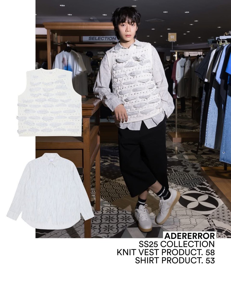 siamdiscovery1's tweet image. Fresh looks from #ADERERROR ’s 2025 New Collection with @pj_mahidol 

‣ Visit us at #discovery_selection (M Floor), Siam Discovery

#SiamDiscovery #TheExploratorium #ComePlayWithUs 
#TheSummerExploratorium
#SiamDiscoverySummer2025 
#SiamDiscoveryTheExplorer
#PJmahidol