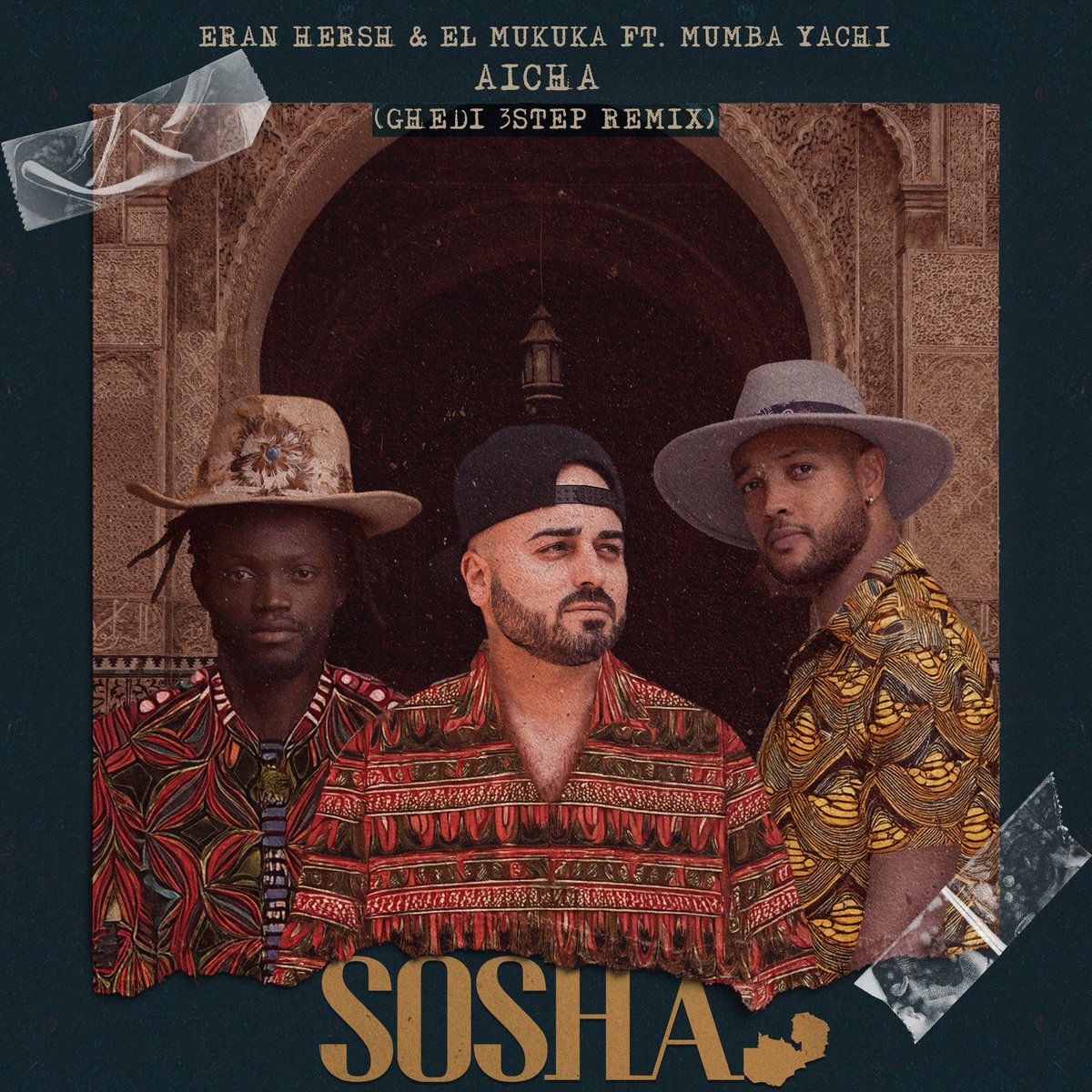 Brand-new Ghedi remix of the amazing "Aicha" single by Eran Hersh and El Mukuka, featuring Mumba Yachi 🔊 On SOSHA Records!! 

Check it out 🔗 sosha.lnk.to/AichaRMX