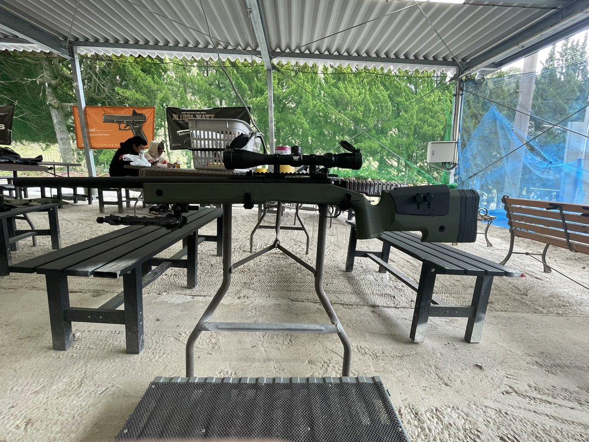 Zephyr145631023's tweet image. 久しぶりに使ったM40A3