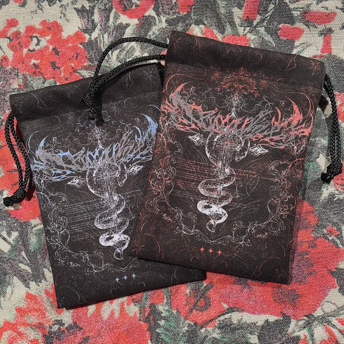 𝑵𝑬𝑾✧巾着2種リップやミラー等の小物を入れるのに役立ちますわよ～*✧#IParadoXgoods 