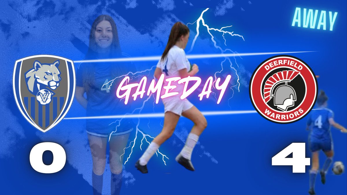 Cougars battle to a 0-1 halftime score in a physical match at Deerfield. <a href="/vhhsath/">VH Cougars</a>
