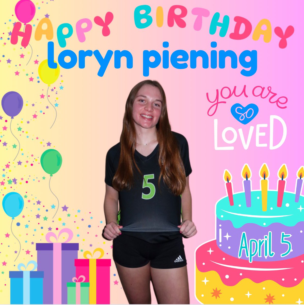NeONE16Synergy's tweet image. Happy Birthday! @lorynpiening5