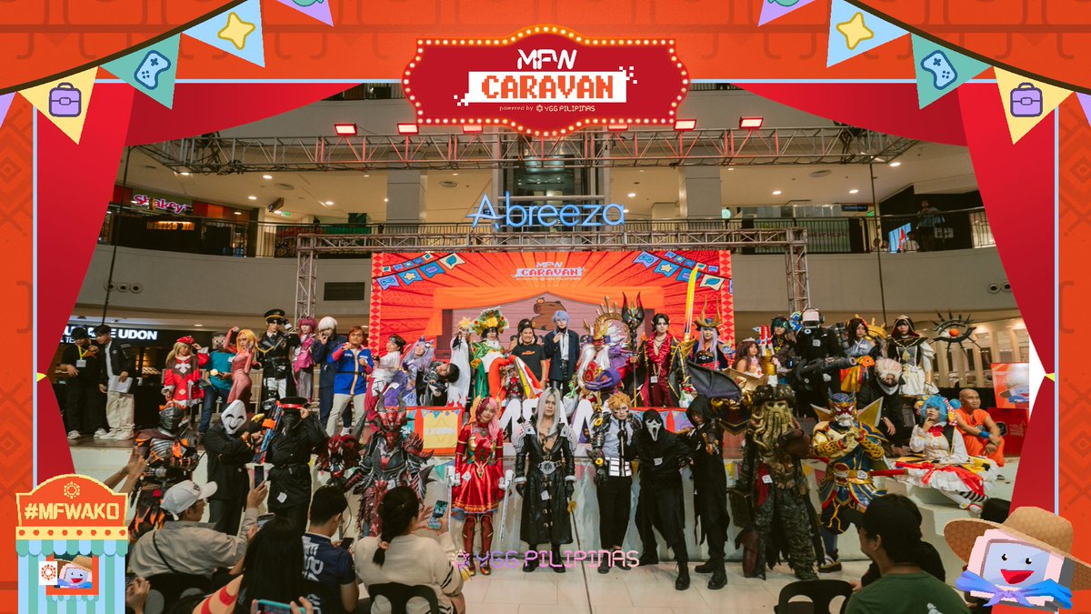 Grabe ang Cosplay Competition sa MFW Caravan Davao!

Mula sa mga first-timers hanggang sa mga beteranong superstars, all-out ang galing ng lahat. Iba talaga pag community-built, walang gatekeeping, puro good vibes lang. 🫶✨
