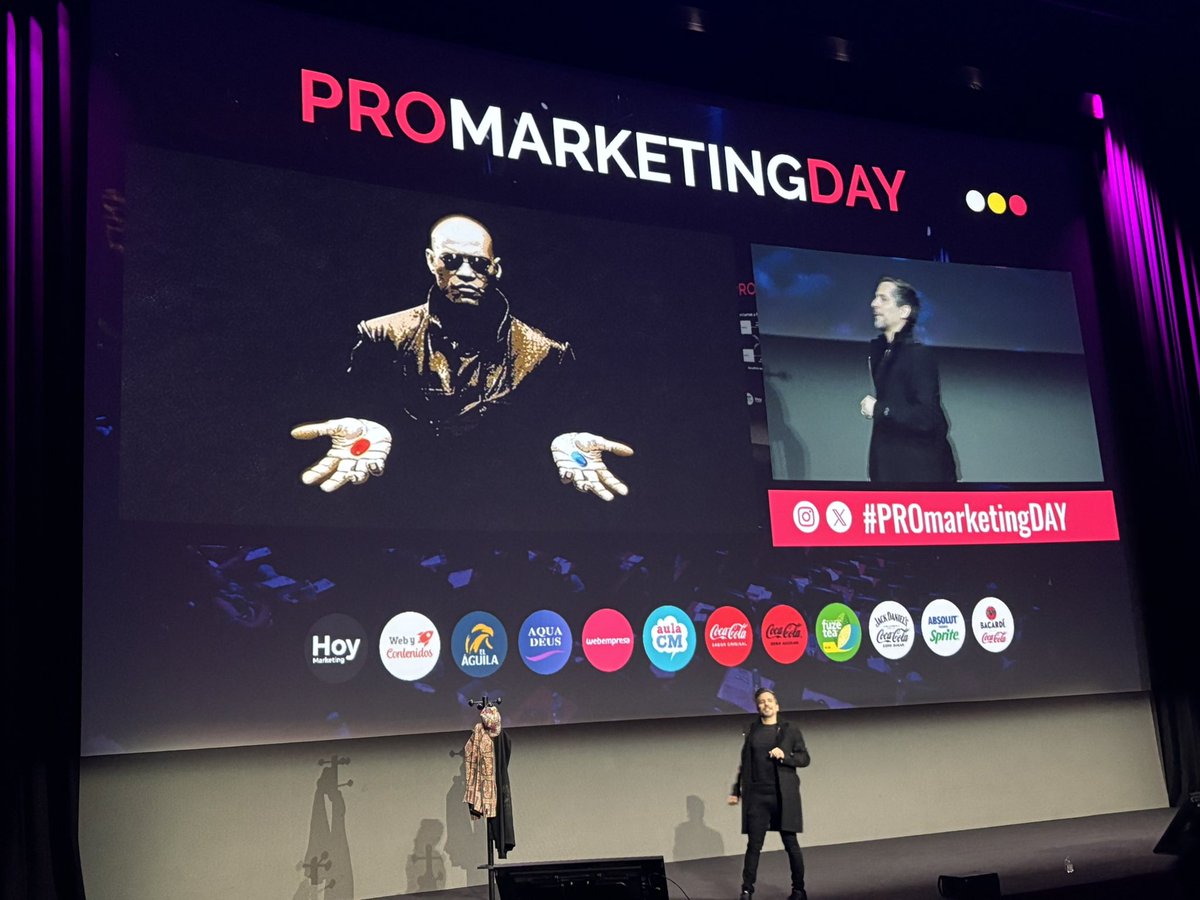 Amaranta Pascual García (@amiamaranta13) on Twitter photo 💊 Estamos dentro de la Matrix
La IA ha llegado para quedarse
Hoy en #PROmarketingDAY hemos sido testigos de la mejor entrada de la historia
<a href="/daniel_marote/">Daniel Marote ®️</a> hoy puedes saltarte ir al gym 😅 💊 Estamos dentro de la Matrix
La IA ha llegado para quedarse
Hoy en #PROmarketingDAY hemos sido testigos de la mejor entrada de la historia
<a href="/daniel_marote/">Daniel Marote ®️</a> hoy puedes saltarte ir al gym 😅