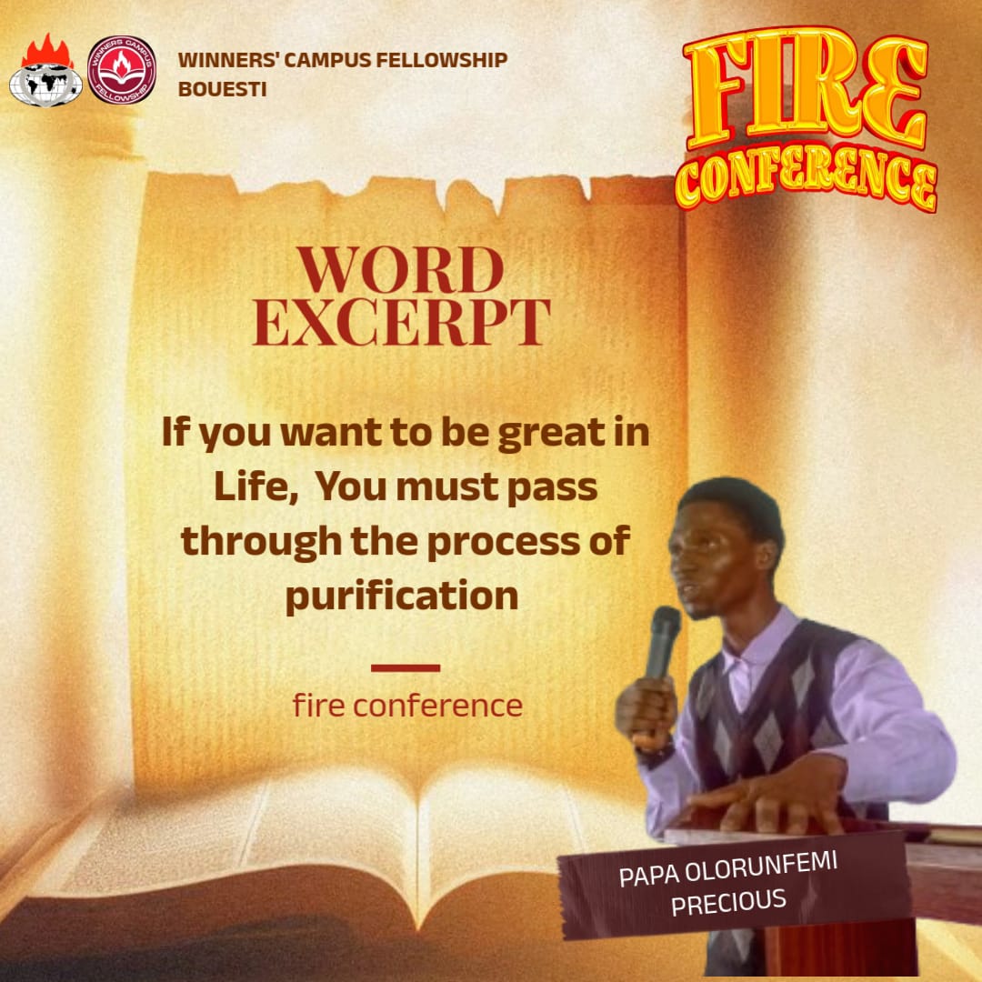 WcfBouesti's tweet photo. Word excerpt from fire conference, the Bible says thy word is a lamp unto my feet 
#wcfbouesti
#fireconference
#yafglobal
#holyghost
#winnersworldwide
#wcfglobal https://t.co/RJtxC2Dkqb