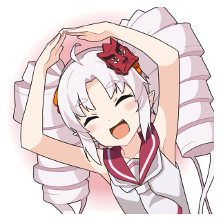「さてと〜〜/// 今日も大事なお知らせしたので、少しひとやすみ…ξξ 今のうちに」|【ついなちゃん】プロジェクト🗻広報アカウント CV:門脇舞以様❣️@8/19,20ついなちゃん祭りのイラスト