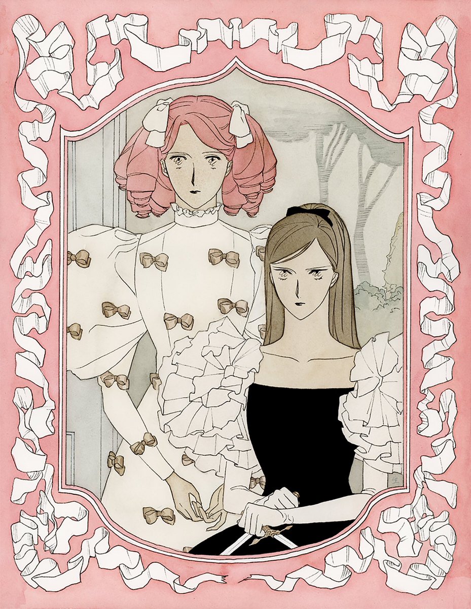 画用紙、透明水彩
H318×W410mm