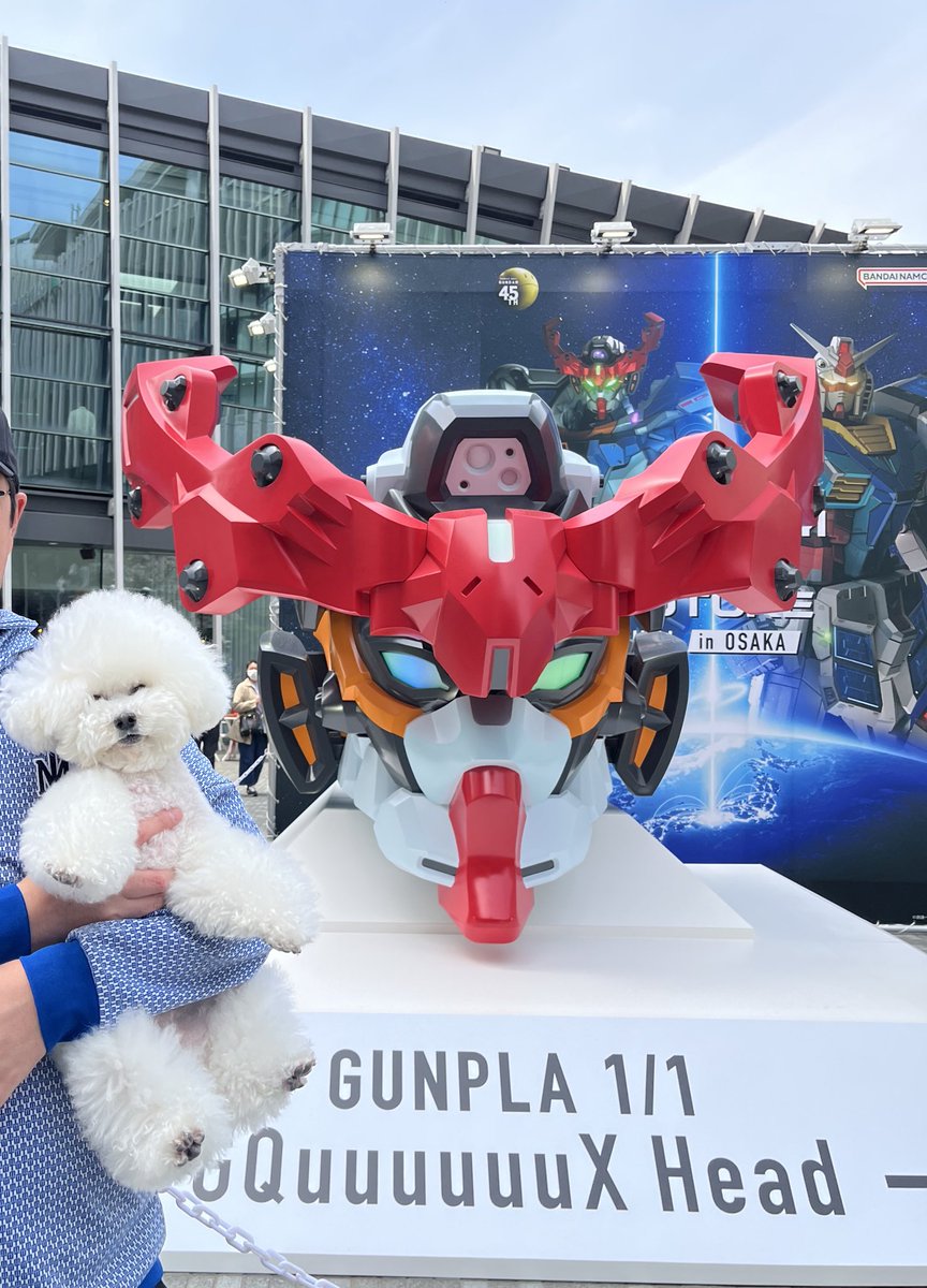 ガンダムと記念撮影🤖