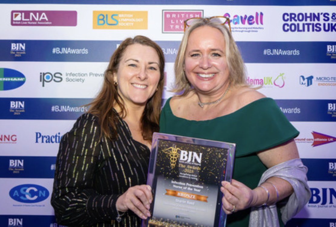 To receive such a prestigious nursing award in London BMA House was quite something. BJN bronze award for infection prevention nurse of the year 2025. What a celebration of extraordinary healthcare workers whom all focus first and foremost on patient safety and improvements.