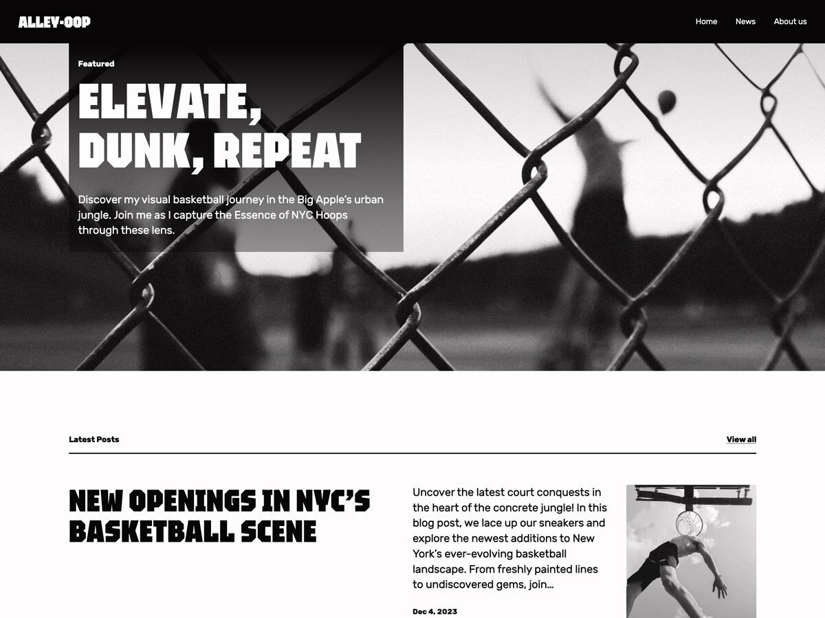 s_O_s_Net's tweet image. AlleyOop - s-o-s.net/?p=9296&amp;amp;utm_so…
#BlockTheme #LiteVersion #WPThemeSolution - #AlleyOop
sOs Net - Automattic
AlleyOop Automattic PreviewDownload AlleyOop is a theme site created for fans (and