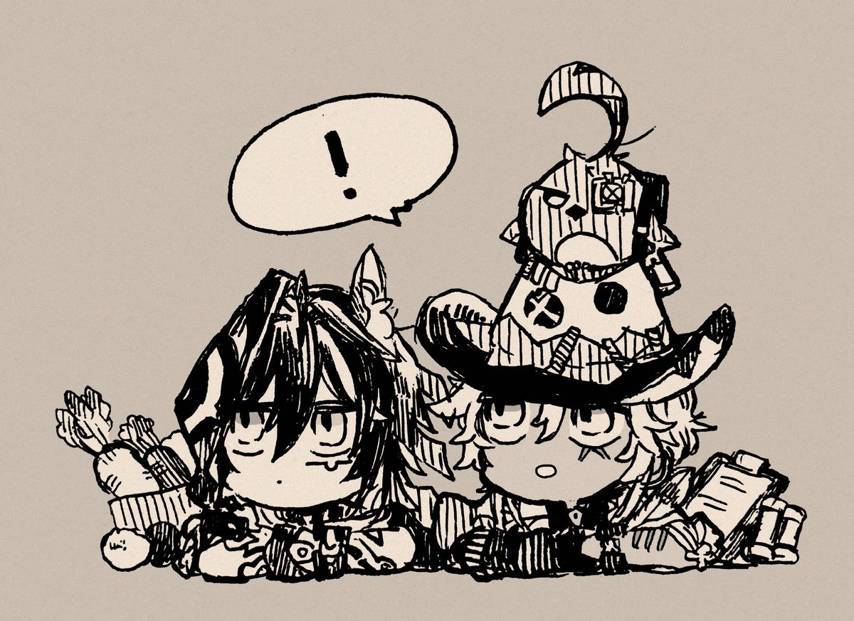 「」|タンチョのイラスト