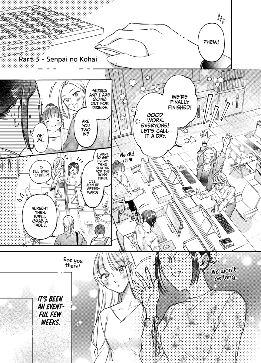 🔈"Senpai no Kohai" is now available for general sale!!
Please take this opportunity to check out the limited price until 5/2, ¥1000 off for BOOTH and 50% off for DLsite! 
#YURI #YURIMANGA
BOOTH→https://t.co/2RFNCTWd5c
DLsite→https://t.co/ZVivtync9m 
