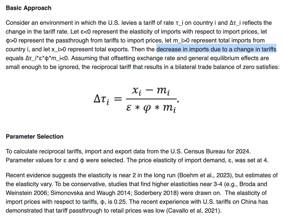 <a href="/NateSilver538/">Nate Silver</a> Hi <a href="/NateSilver538/">Nate Silver</a> . If we're criticizing the math, let me add a few things...just wait until you read #7!

1. The fact that the Trump administration just halved the values in the end because they were being "kind" proves how unserious the formula is.

2. The document admits doing