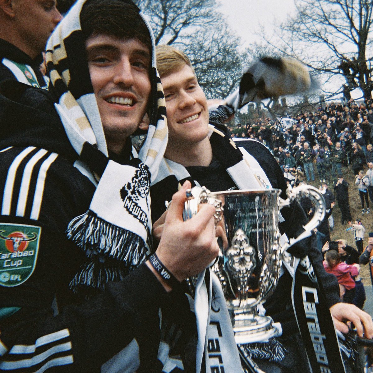 antanddec's tweet image. This time last week 🖤🤍 @NUFC