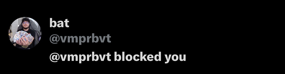 Twisted_Sux_'s tweet photo. Safe to say we all obviously still live in the back of your empty ass head rent free, Going out your way to block us all still "Gabe"? https://t.co/H6nMihqys8