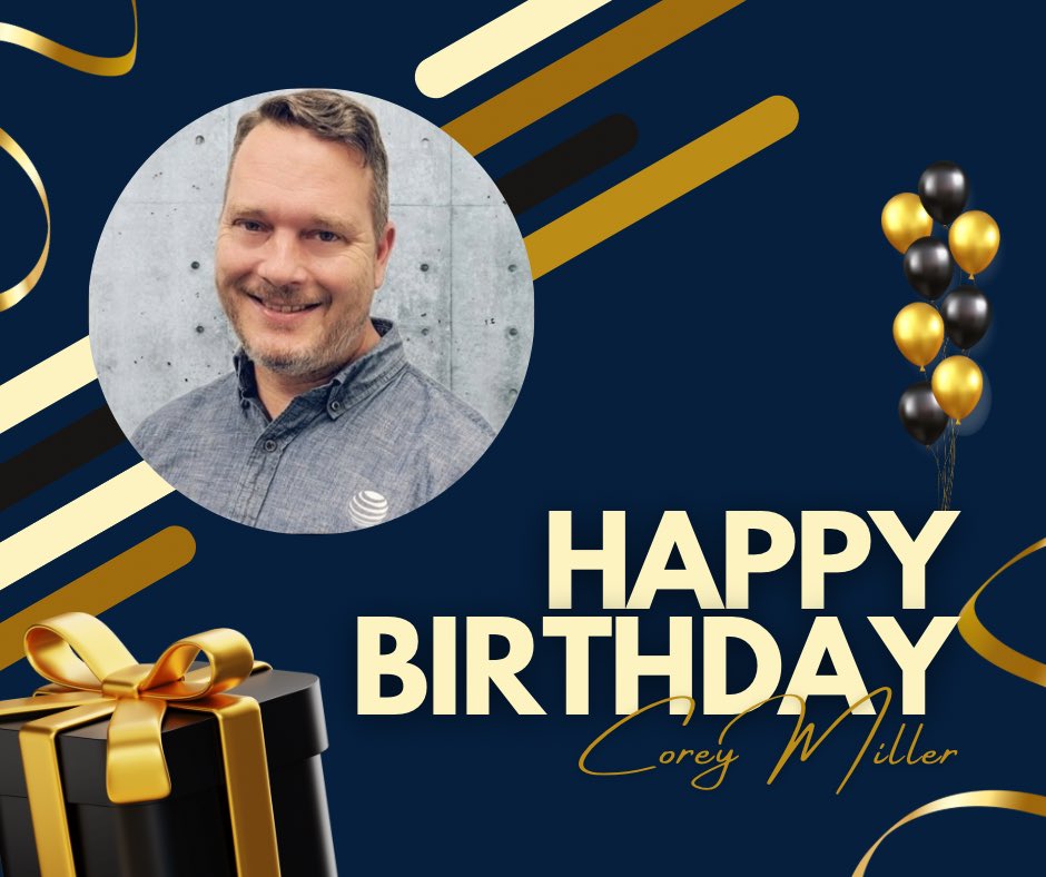 Team NO LIMIT DE/MD (@teamnolimitdemd) on Twitter photo Happy Happy Birthday Corey!!! 🎂🎉
Wishing you a fantastic day filled with joy, laughter, and all your favorite things. Your hard work and positive spirit make our team shine brighter. Here's to another amazing year ahead! #CelebrateYou. <a href="/MikeSBurgess_/">Michael</a> <a href="/BaezYasmine/">Yasmine Baez</a> <a href="/corey/">Corey Vixie, Object-Oriented Nonland Permanent</a> Happy Happy Birthday Corey!!! 🎂🎉
Wishing you a fantastic day filled with joy, laughter, and all your favorite things. Your hard work and positive spirit make our team shine brighter. Here's to another amazing year ahead! #CelebrateYou. <a href="/MikeSBurgess_/">Michael</a> <a href="/BaezYasmine/">Yasmine Baez</a> <a href="/corey/">Corey Vixie, Object-Oriented Nonland Permanent</a>